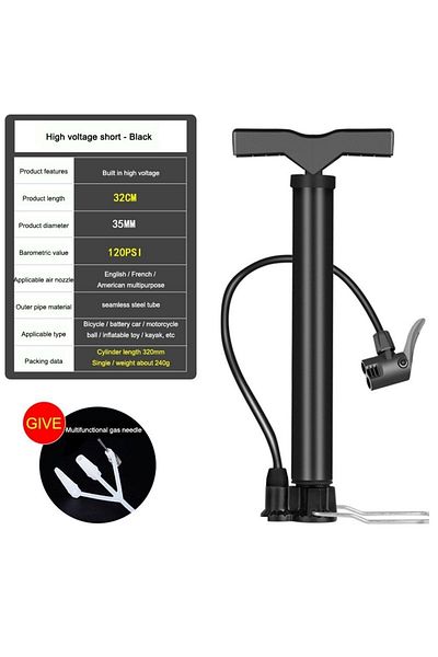 Streak Bicycle Air Inflator Ball Car Pump Hand Pump