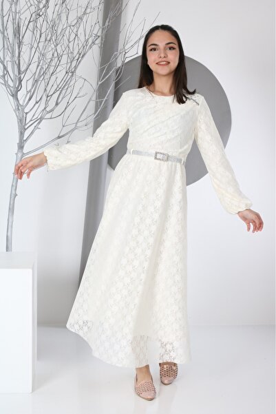 Joui Co Kız Çocuk Uzun Elbise 11 Yaş-12 Yaş-13 Yaş-14 Yaş-15 Yaş