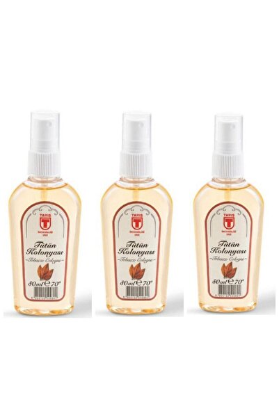 Tariş Tütün Kolonyası 80 ml 3 Adet