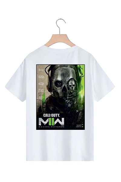 VASK Unisex CALL OF DUTY Τυπωμένο μπλουζάκι Oversize