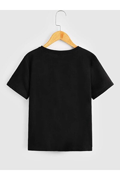 VASK Unisex Άνετη Εφαρμογή Βαμβακερό Παιδικό T-shirt ALIEN με στάμπα