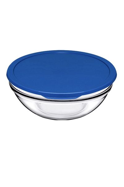 Paşabahçe Chefs Blue 2500cc Bowl with Lid (53583)