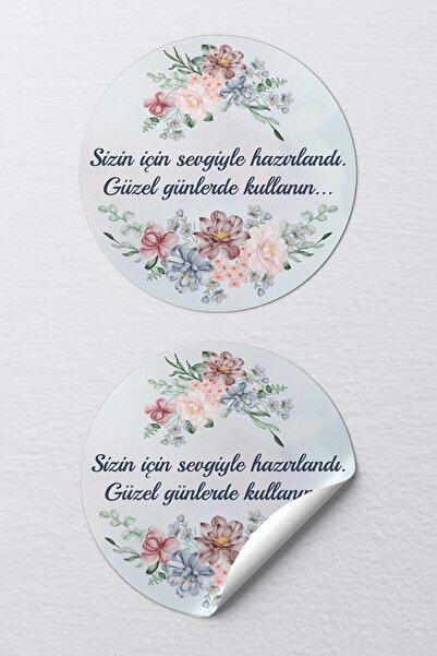 Nüans Reklam Ajansı Autocolant adeziv de 5 cm - 48 unități