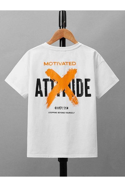 VASK Unisex Άνετη Εφαρμογή Βαμβακερό Παιδικό T-shirt με εμπνευσμένο στάμπα