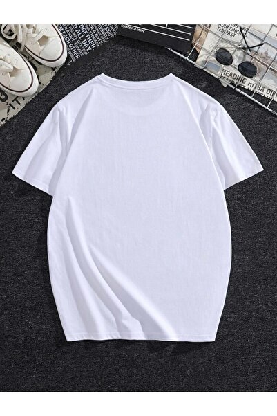 MODADEER Унісекс футболка Düz Basic Oversize