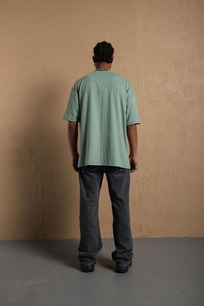 VASK Унісекс 100% бавовна, трикотажна футболка з коміром-стійкою