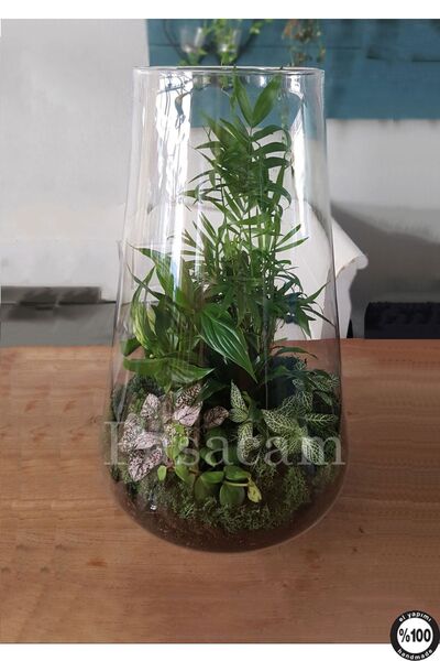 Paşabahçe modern  sürahi vazo 11x24cm el işçiliği hand made