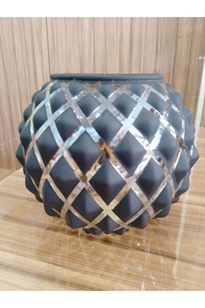 Candle Vase Vasă din sticlă cu model de fagure de dimensiuni mici