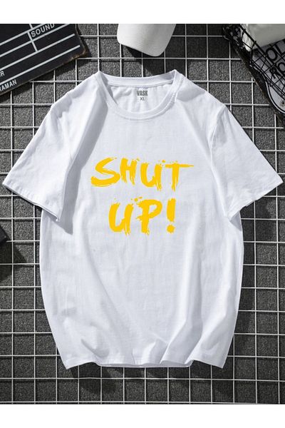 MODADEER Unisex Shut Up Oversize Tshirt