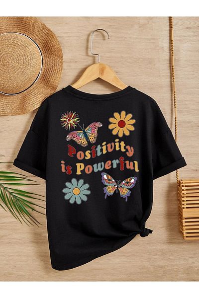VASK Unisex Comfortable Cotton Printed Children's T-shirt