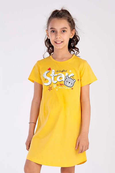 VİENETTA Cotton Girl's Short Sleeve Nightgown 
 , 212683