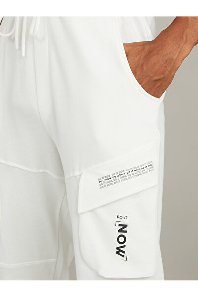 Styli Slim Fit Cargo Jogger with Elasticated Hem