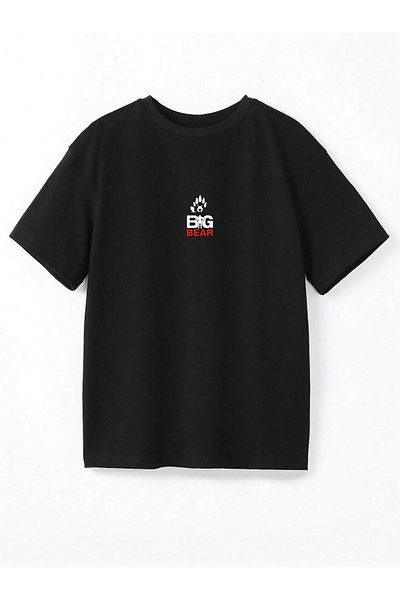 VASK Μπλουζάκι Unisex Big Bear με στάμπα Oversize