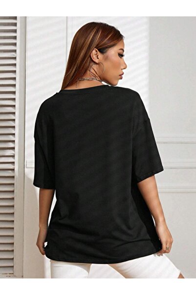 VASK Unisex PINK CALIFORNIA Μπλουζάκι με στάμπα Oversize