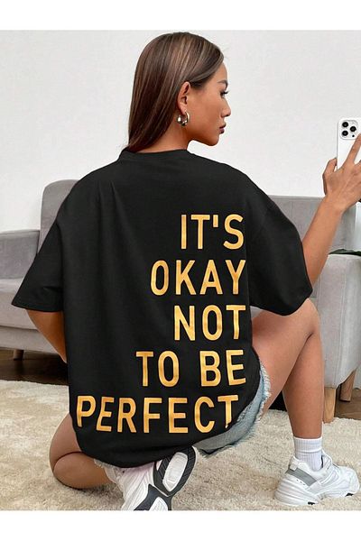 VASK Unisex PERFECT εμπριμέ μπλουζάκι Oversize