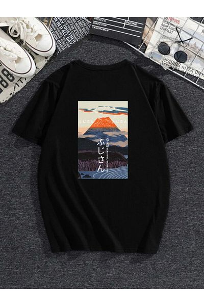 MODADEER Unisex Fuji Oversize Tshirt