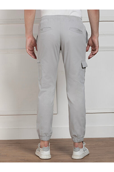 Dennis Lingo By Styli Cotton Lycra Solid Stretchable Regular Fit Cargo Joggers