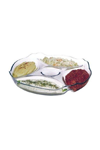 Paşabahçe 5 Compartment Large Size Plate 10473
