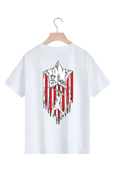 VASK Unisex Marvel Printed Oversize Tshirt