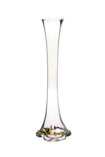 BizimModa Vază din sticlă cu picior de elefant de 80 cm
