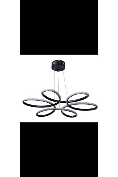 Genel Markalar LEVENT 3 Renkli kumandalı Papatya Desenli LEDli Modern Avize 6...