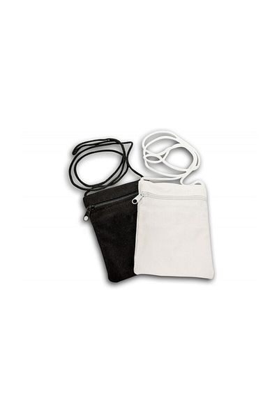 Yasir White Neck Hanging Wallet