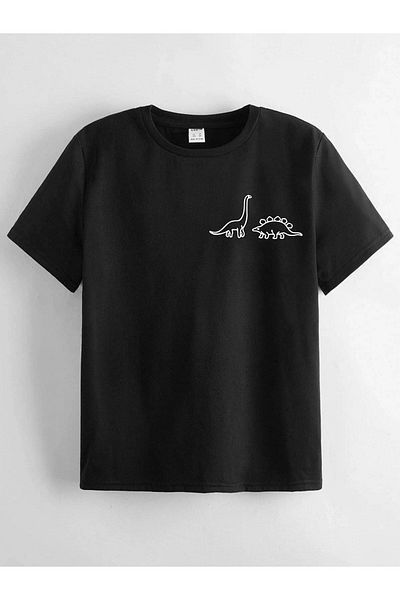 VASK Unisex Comfortable Cotton Printed Children's T-shirt