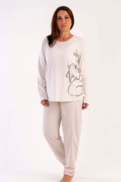 VİENETTA Σετ γυναικείες πιτζάμες Plus Size - 303234