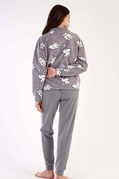 VİENETTA Kadın Polar Uzun Kol Pijama Takım
, 304040