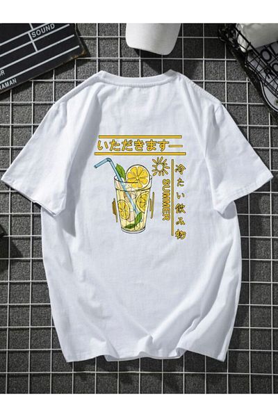 MODADEER Unisex Lemonade Oversize Tshirt