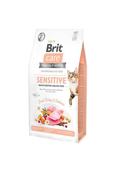 Brit Care Sensitive Somon Balıklı Yetişkin Kedi Maması 2 kg