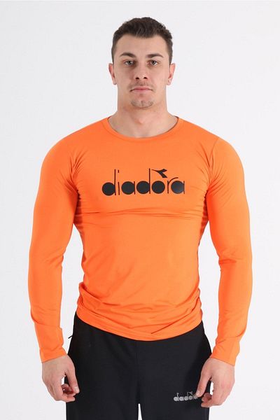 Diadora Оранжево бельо с дълъг ръкав Soloben