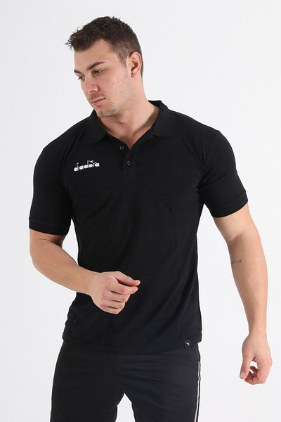 Diadora Μπλουζάκι μαύρης Liv Camping Polo