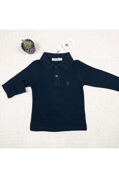 Erkek Çocuk Uzun Kollu Polo Yaka Tshirt