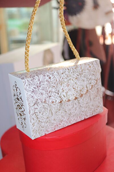 demontecraft Özel takı kutusu şık zarif 3 adet özel gün 8x12x4.5