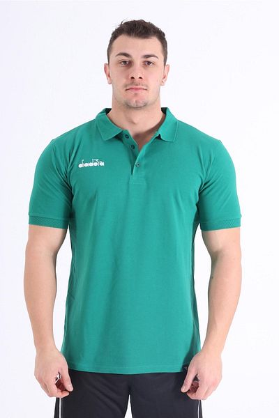 Diadora Liv Camp Polo T-shirt Πράσινο