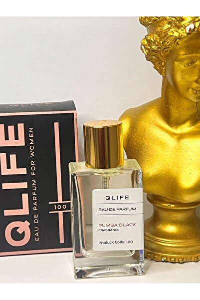 Qlife No:100 Blck Opium Özel Seri Çiçek Kokulu Kadın Parfüm 50 ml EDP
