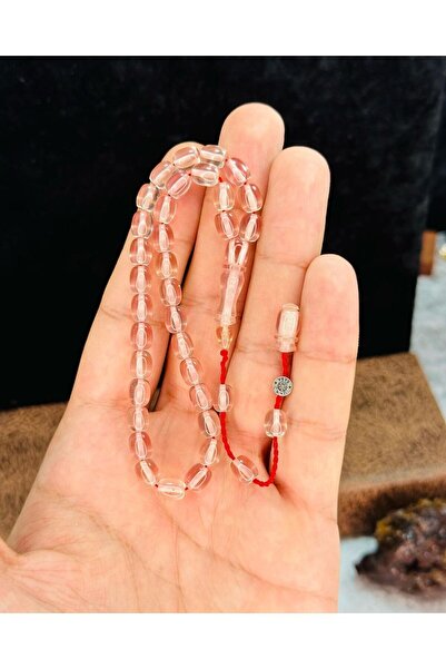 izmirpazarı Ankle Length Transparent Catalin Bleeding Tail Rosary