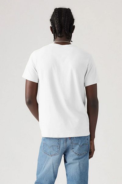 Levi's Μπλουζάκι Levis RELAXED Pocket - Crew Neck, Λευκό, Τσέπη 001TT0001