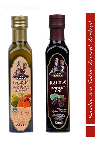 Durgun bebe Ralila Organik Karadut Özü Talkım Zencefilli Zerdeçal Kış Seti