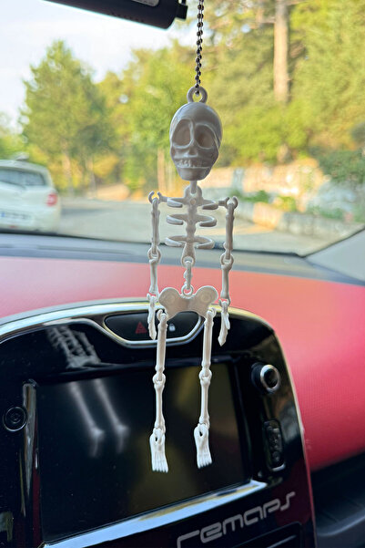 MeyZone Araba İskelet Ayna Süsü Beyaz