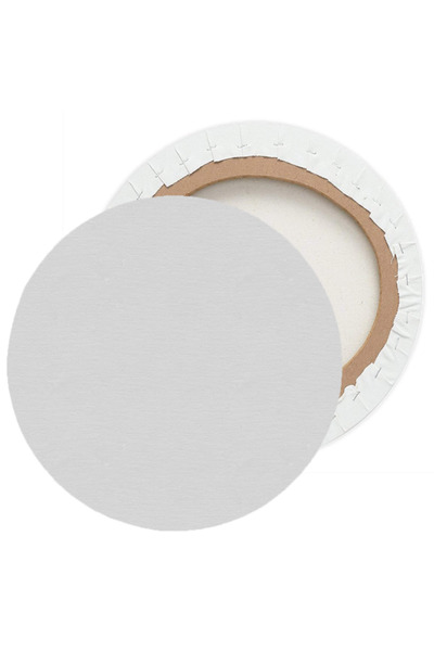 hobi market art Profesyonel Yuvarlak Tuval 40 cm Arkadan Zımbalı