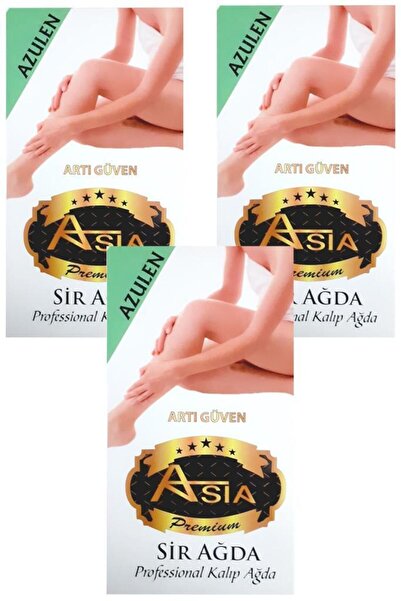 Asia Kalıp Sir Ağda Azulen Yeşil 500 Gr. (3 Adet)