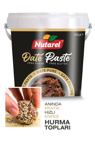 NUTAREL Hurma Püresi - Hurma Ezmesi - Hurma Dolgusu 1000 gr.