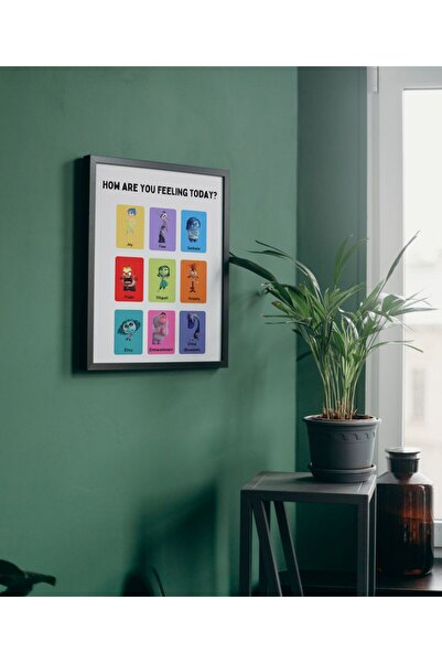 Arthopia INSIDE OUTS 2 Tersyüz Bugün Nasıl Hissediyorsun? Dekorasyon Kaliteli...