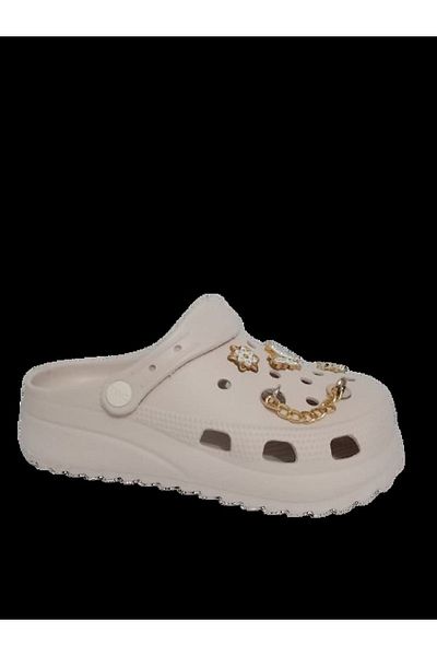 Twingo TWINGO Women's - Stone Detailed High Heel Sea, Beach, Garden, Daily Slippers