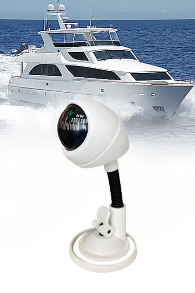 Ecuy Vacuum Acrobatic Vehicle Compass – Durable Compass for Guiding, Boat, Caravan and Vehicle Interior