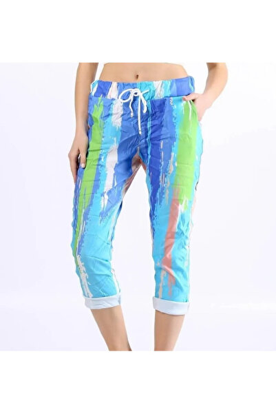 PHUTİ COLLECTION Італійські штани з кишенями та принтом