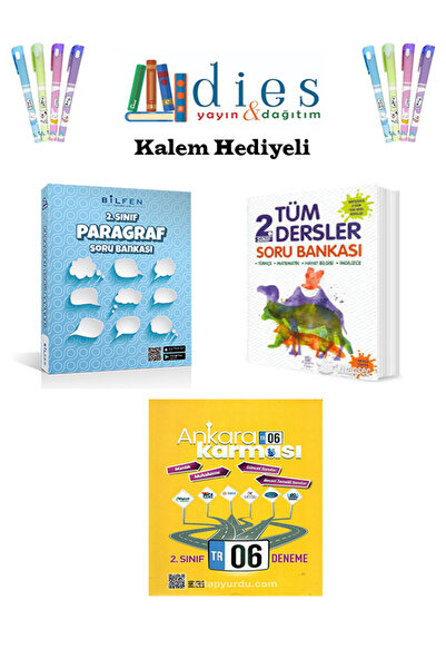 Bilfen Yayıncılık Bilfen Yayınları 2. Sınıf Paragraf + Tüm Dersler + Ankara Karması Deneme Seti