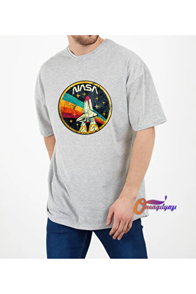 oneagılyazı Μπλουζάκι Unisex με στάμπα της NASA σε μεγάλο μέγεθος
